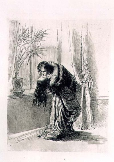 Couple Embracing, plate 5 fra 