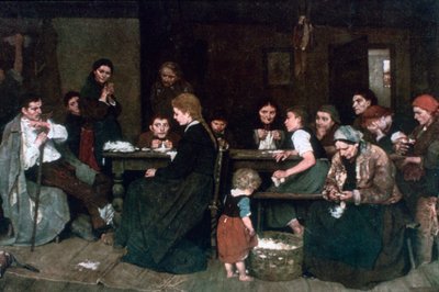 Uten tittel, c1864-1900 av Mihály Munkácsy