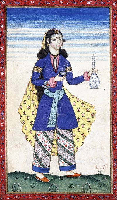 Portrait of a Youth, tidlig på 1800-tallet av MihrAli