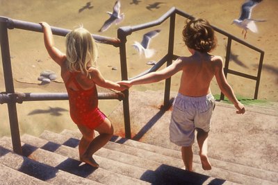 Innkjøring til stranden av Mike Briscoe