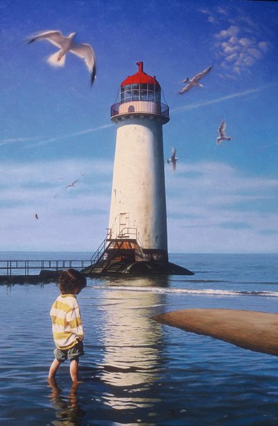 Første besøk til fyrtårnet av Mike Briscoe