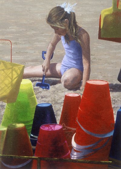 Spiller i St. Brelades-bukten av Mike Briscoe