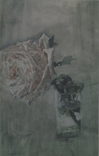 En rose av Mikhail Aleksandrovich Vrubel