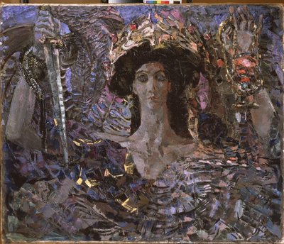 Seksvingede serafim (Azrael) 1904 av Mikhail Aleksandrovich Vrubel