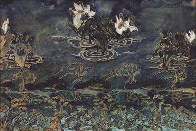 Vannliljer av Mikhail Aleksandrovich Vrubel