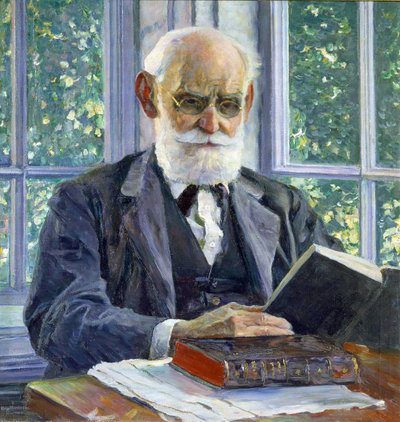 Portrett av fysiologen, psykologen og legen Ivan P. Pavlov