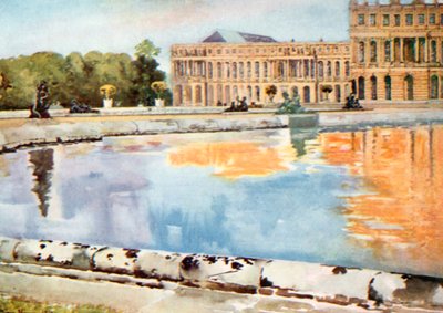 Nordfløyen av palasset, fra Parterre D