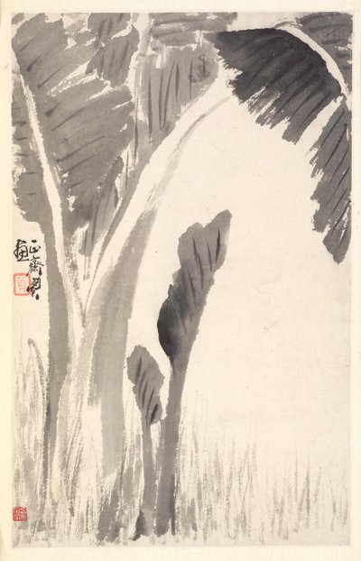 Bananplanter, 1788. av Min Zhen