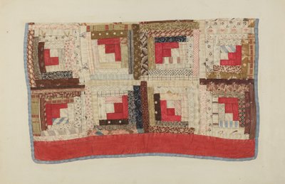 Patchwork sengeteppe av Mina Greene