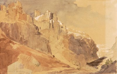Klosteret i San Sabi, 1844. av Miner Kilbourne Kellogg