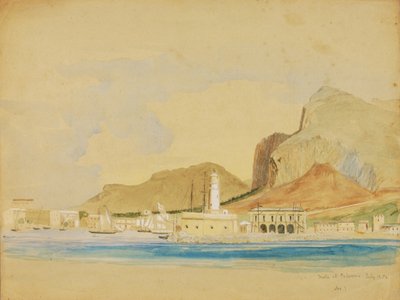 Moli i Palermo, 1854. av Miner Kilbourne Kellogg