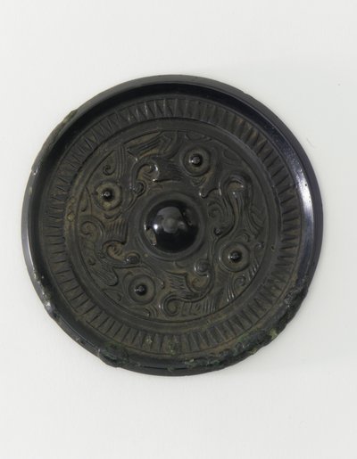 Fragment av en statuett av Ming Dynasty Chinese School