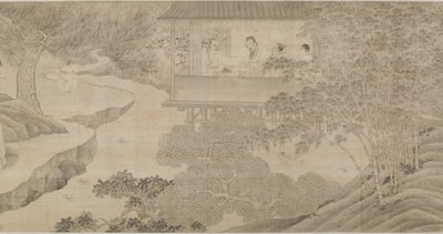 Samlingen ved Orchid Pavilion av Ming Dynasty Chinese School