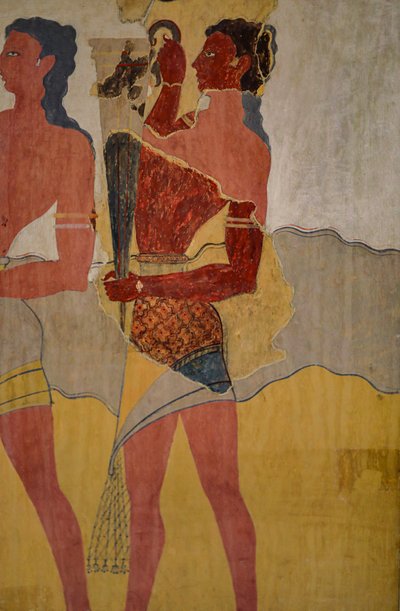 Rekonstruksjon av prosesjonfresken av Minoan