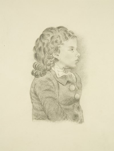 Antatt portrett av Chatterton av Miss Livett