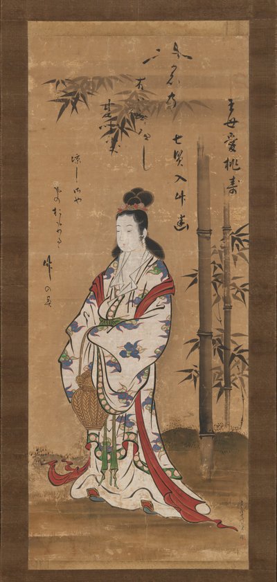 Fiskeegg Kanon. av Miyagawa Chōshun