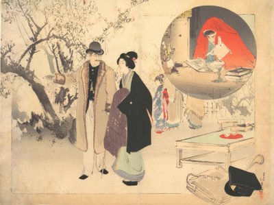 Tedemon After LD Golden Yasha, ikke sant? 1903. av Mizuno Toshikata