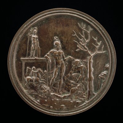 David triumferte over Goliat, 1507 eller før. av Moderno
