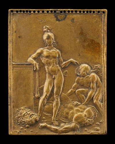 David triumferte over Goliat, 1507 eller før. av Moderno