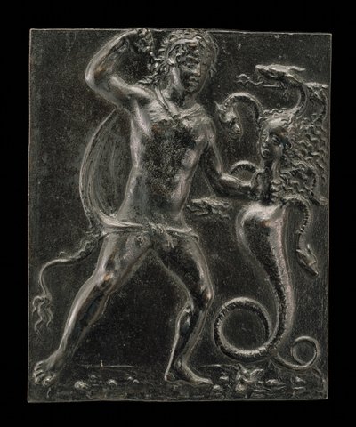 Hercules og den lenske Hydraen av Moderno