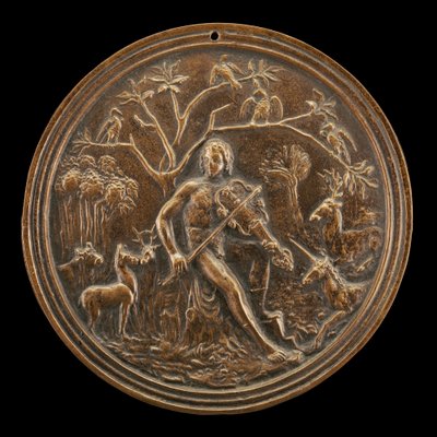 Orpheus Charming the Beasts of the Fields, slutten av 1400-tallet - begynnelsen av 1500-tallet. av Moderno