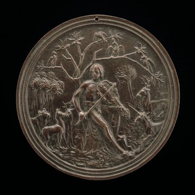 Orpheus Playing to the Animals, slutten av 1400-tallet - begynnelsen av 1500-tallet. av Moderno