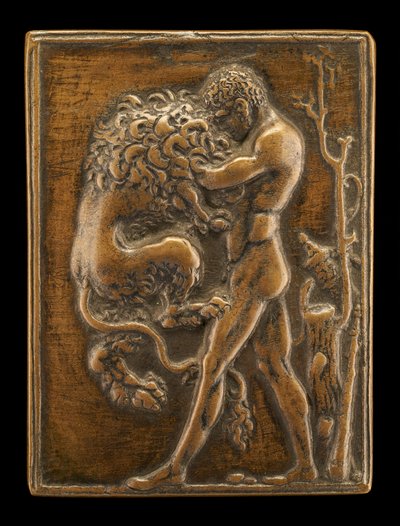 Stående Hercules med Nemean Lion, ca. 14881489. av Moderno