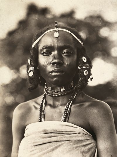 'Building an Empire' i den fascistiske tidsalderen: Cantibali Osman Edad, 09/05/1936 (s/hvitt-bilde) av Modestino Baldinetti