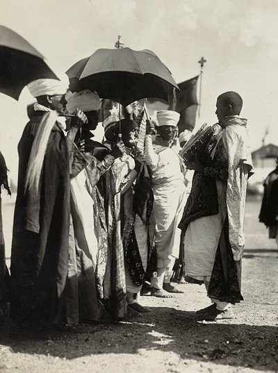 Bygge et imperium i den fascistiske tidsalderen: lesing av evangeliene, 09.05.1936 (s/hvitt-bilde) av Modestino Baldinetti
