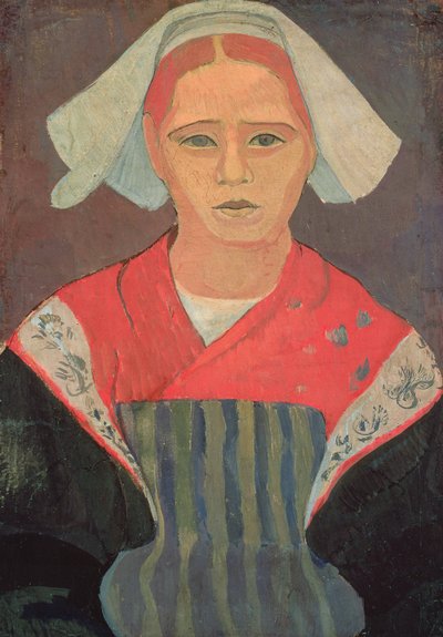 Ung bretonsk jente av Mogens Franscesco Hendrik Ballin