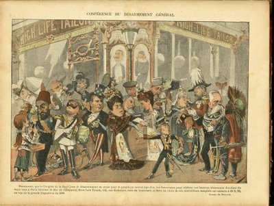 Illustrasjon av Moloch (1849-1909) i Le Rire av Moloch