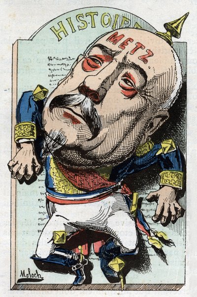 Full lengde portrett av Francois Achille Bazaine (Francois-Achille av Moloch