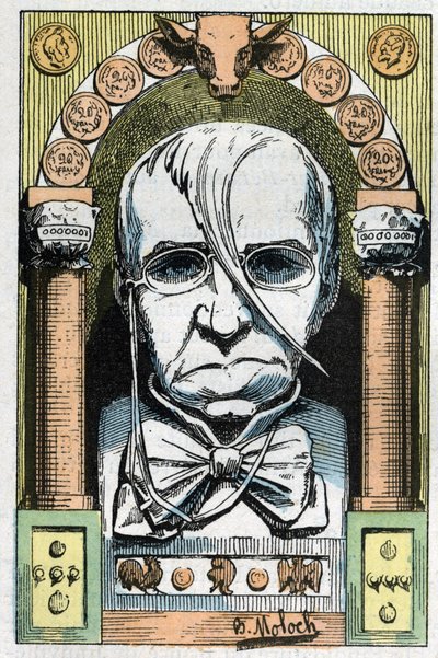 Portrett av Emile de Girardin, fransk journalist, publisist og politiker 1806-1881 av Moloch