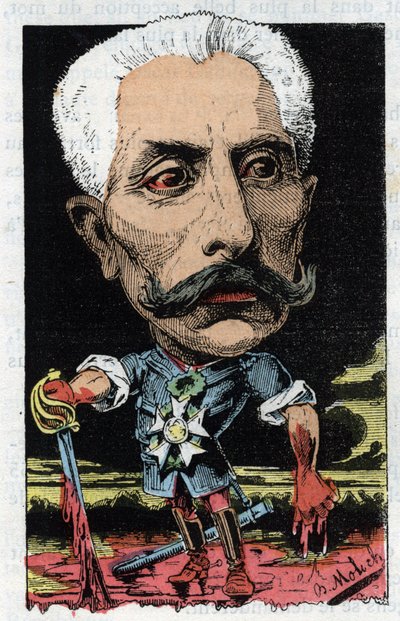 Portrett av Gaston Alexandre Auguste De Galliffet, general Francais av Moloch