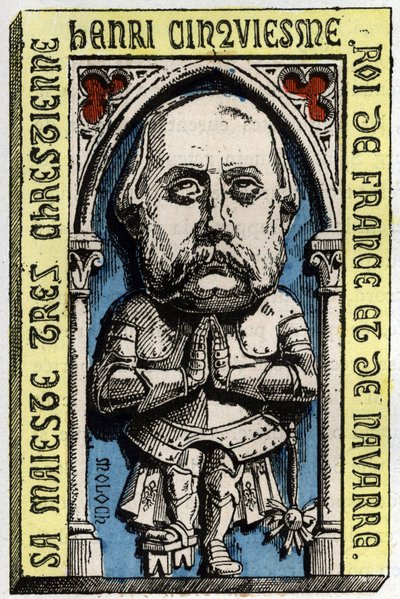 Portrett av Henri Charles Ferdinand Marie Dieudonne d