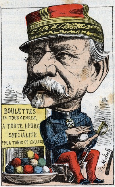 Portrett av Jean Joseph Frederic Albert Farre (1816-1887), en fransk soldat, han ble utnevnt til general i 1870 og krigsminister av Moloch