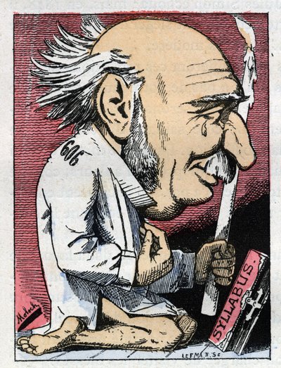Portrett av Jules Simon (1814-1896), fransk politiker av Moloch