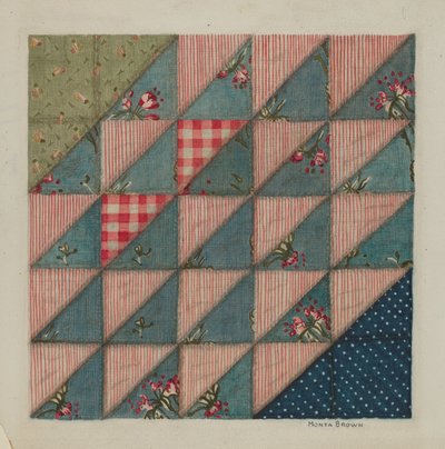 Patchwork Quilt av Mona Brown