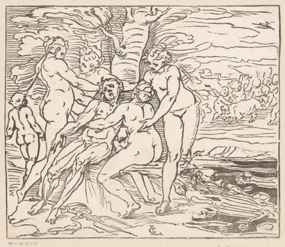 Venus sørger over Adonis død av Monogrammist GGN (attributed to)