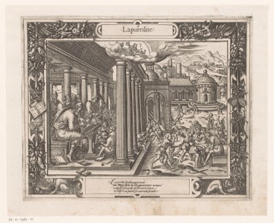 Barndom under påvirkning av Merkur La puerilite (tittel på objekt) Seven Ages of Man (serietittel) Les Figvres Et Povrtraictz Des Sept Aages De L