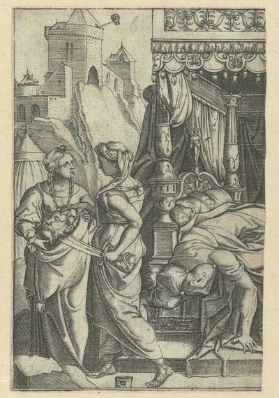 Judith med hodet til Holofernes av Monogrammist RR