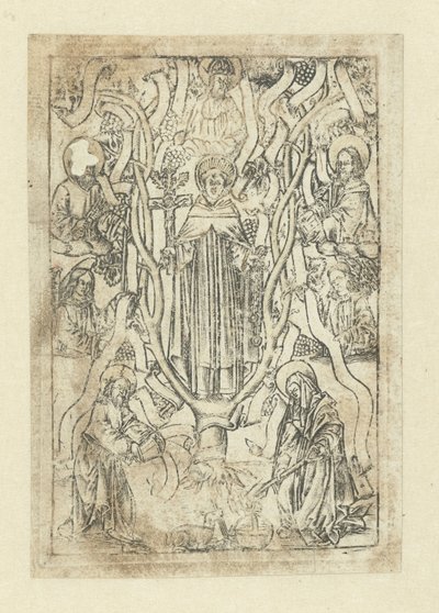 Saint Dominic av Monogrammist S