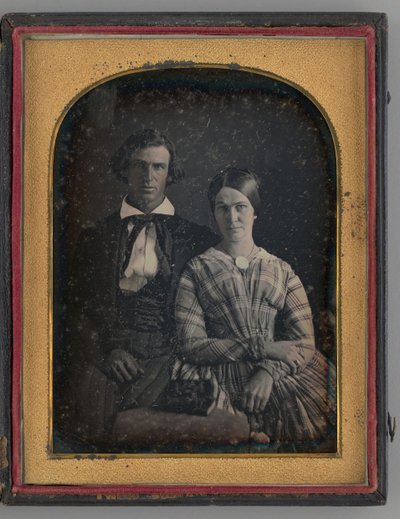 Uten tittel Portrait of a Man and Woman, 1845. av Montgomery Simons