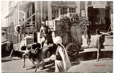 Bullock-Cart, ca. 1900-20 av Moorli Dhur and Sons
