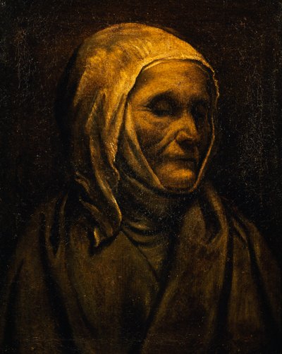 Portrett av Saint Angela Merici av Moretto da Brescia