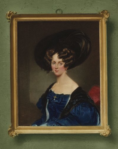 Portrett av Johanna Georgine von Arthaber av Moritz Michael Daffinger