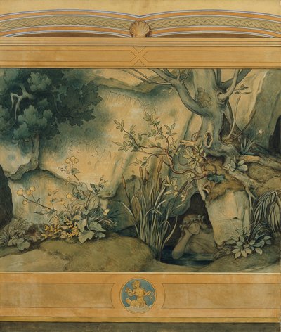 Den vakre Melusine: I. Fontes Melusinae av Moritz Ludwig von Schwind