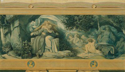The Beautiful Melusine: X. Finding Again av Moritz Ludwig von Schwind