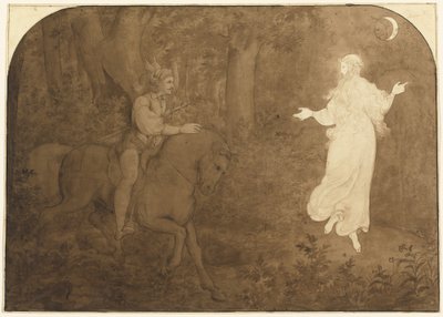 Åpenbaringen i skogen av Moritz Ludwig von Schwind