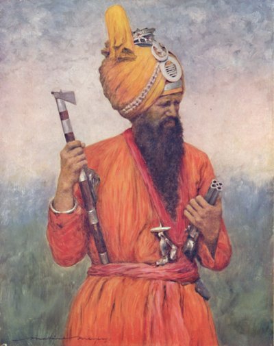 En holder fra Jind, 1903 av Mortimer L Menpes
